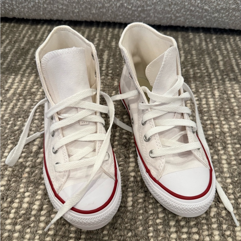 Brand new white converse Kids High-Top Sneakers - White size 2.5